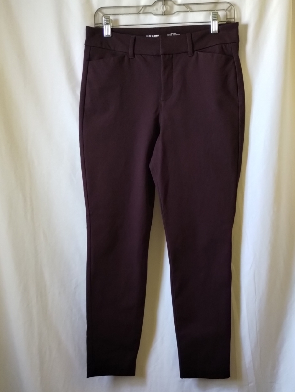 Old Navy Slim Stretch Women's Pants - Plum